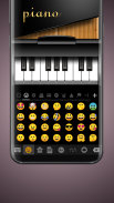 Piano Tile Emoji Keyboard Theme screenshot 1