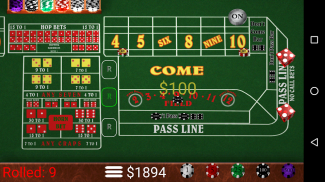 Craps Trainer Free screenshot 4