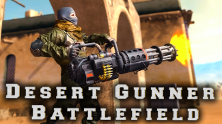 Desert Gunner Machine Gun Game screenshot 4