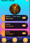 Lion - King  Piano Tiles screenshot 4