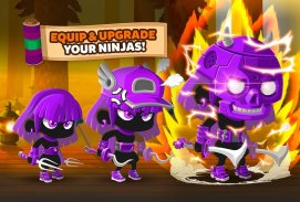 Ninja Dash - Ronin Shinobi: Main, melompat, potong screenshot 4
