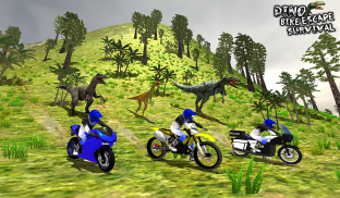 Offroad Dino Escape Heavy Bike Racing Game - Android Gameplay