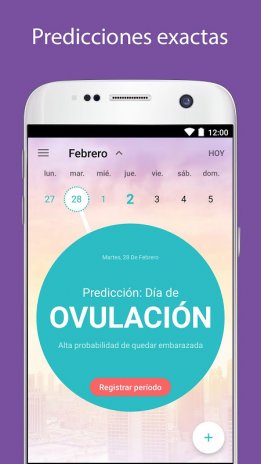 Calendario Menstrual De Ovulación Y Fertilidad Flo 4251