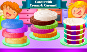 Rain Bow Cake Maker screenshot 4