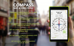कम्पास - मानचित्र और दिशाएं screenshot 0
