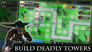 Idle Tower Defense: Fantasy TD Heroes and Monsters screenshot 12