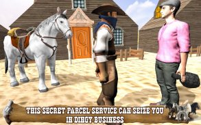 Cowboy Horse Riding Simulasi screenshot 5