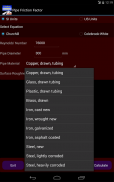 Pipe Friction Factor Lite screenshot 8