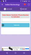 Indian Numerology Calculator screenshot 0
