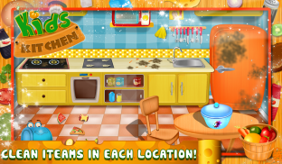 Anak Dapur - Memasak Permainan screenshot 1