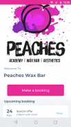 Peaches Wax Bar screenshot 2