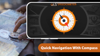 GPS Speedometer Speed Limit - Mileage HUD View screenshot 3