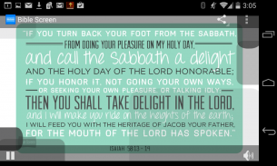 Bible Screen screenshot 1