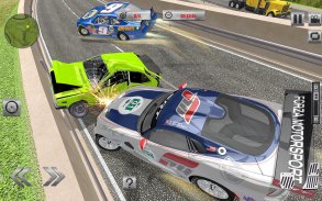 कार क्रैश सिम्युलेटर और बीम क्रैश स्टंट रेसिंग screenshot 2