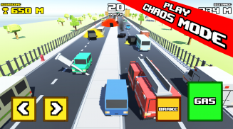 Crazy Road: Classic screenshot 2