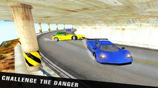 3D City Car Stunts Tantangan screenshot 15