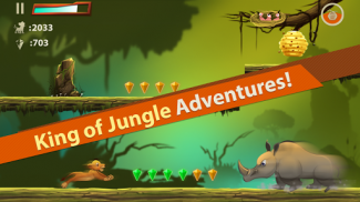 Lion Run- Adventure King screenshot 1