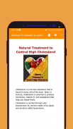 Home Remedies for High Cholesterol screenshot 4