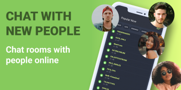Galaxy - Chat Rooms: Meet New People Online & Date screenshot 1