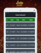 Ramadan Calendar 2017 screenshot 5