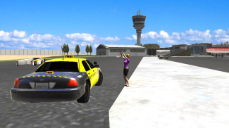 City Taxi Driving Simulator 3D screenshot 2