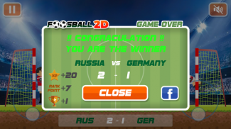 Foosball World Cup screenshot 2