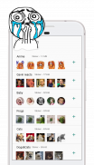 मजेदार वाट्सएपर्स - व्हाट्सएप के लिए स्टिकर screenshot 2