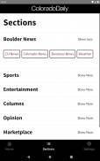 Colorado Daily Local News screenshot 1