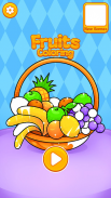Fruits Coloring Game & Drawing Book - Kids Game screenshot 2