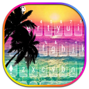 Holiday Coconut Sunset Tema de