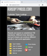 AirsoftPRESS Airsoft Cylinder Type Lookup screenshot 0