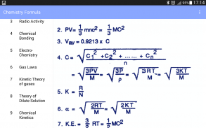 Chemistry Formula screenshot 0