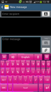 Super Pink Keyboard screenshot 2