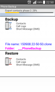 SMS,Call,Contacts Backup (XML) screenshot 7