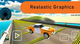 Drive GT 100 Speed Bump Car Crash Simulator Stunt screenshot 2