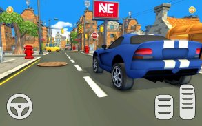 Speedy Car City Food Delivery: Restaurant Game 3D screenshot 3