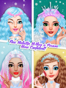 Ice Princess Hair Salon game screenshot 2