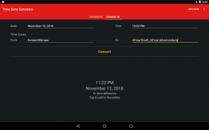 Time Zone Converter - World Ti screenshot 6