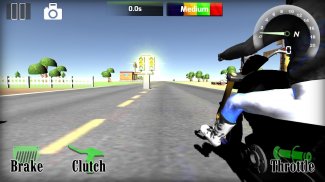 Motorbike Drag Racing screenshot 8