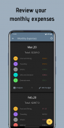 Expenses Manager screenshot 1