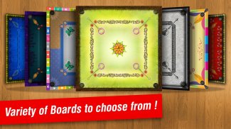 Real Carrom 3D : Multiplayer screenshot 1