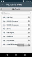 SQL Tutorial Offline screenshot 3