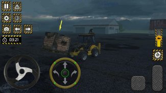 Backhoe Loader Dozer Simulator screenshot 0