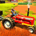 Tractor Simulator Farming Land Icon