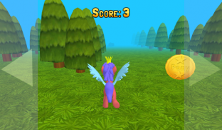 Correndo Pony 3D Pouco Corrida screenshot 10