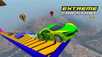 Mega Ramp Game Car Stunts 3d screenshot 1