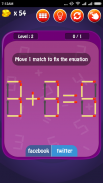 Move The Matches Math Trainer screenshot 1