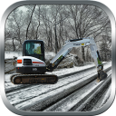 Heavy Snow Rescue Excavator 3D