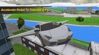 Real Flying Car Simulator Driver screenshot 4