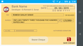 Cheque Writer screenshot 4